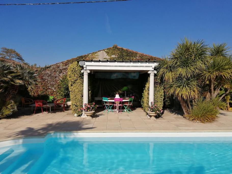 Villa Grand Communal, Piscine, 18Km De Bordeaux Ludon-Medoc Экстерьер фото